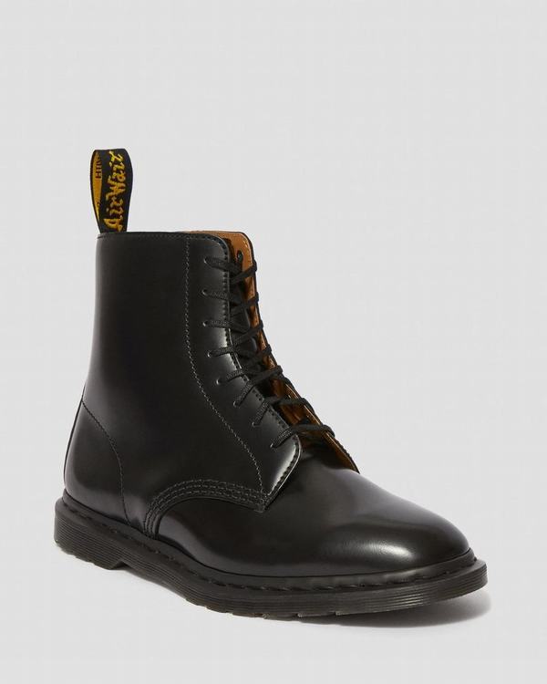 Dr Martens Pánské Kotníkové Boty Winchester Ii Smooth Černé, CZ-817305